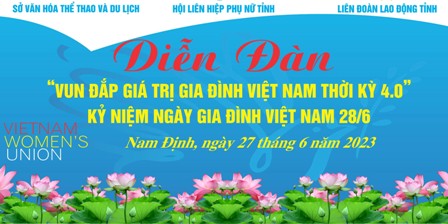 Diễn đàn “Vun đắp giá trị gia đình Việt Nam thời kỳ 4.0”